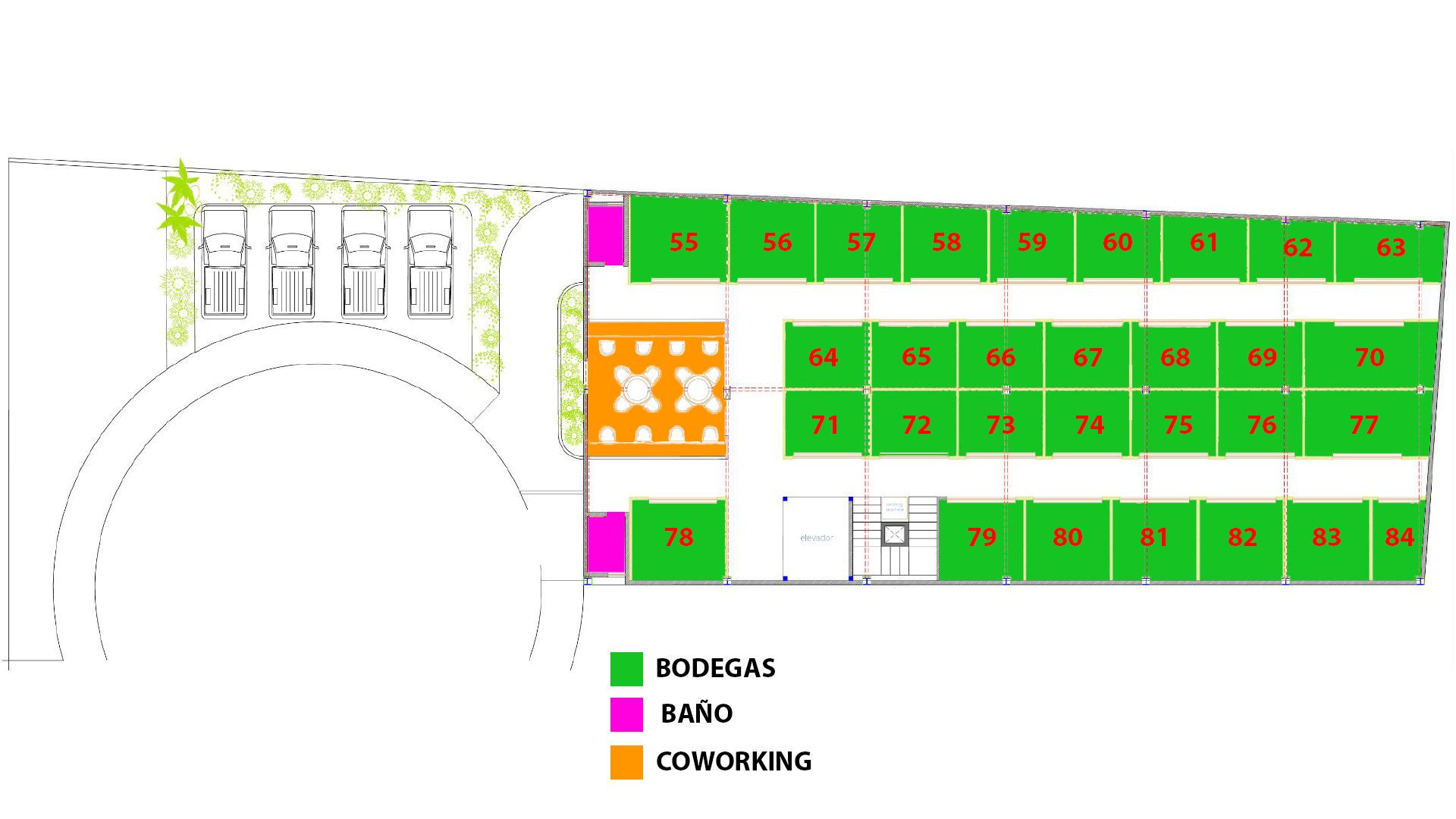 Mapa del Piso 2