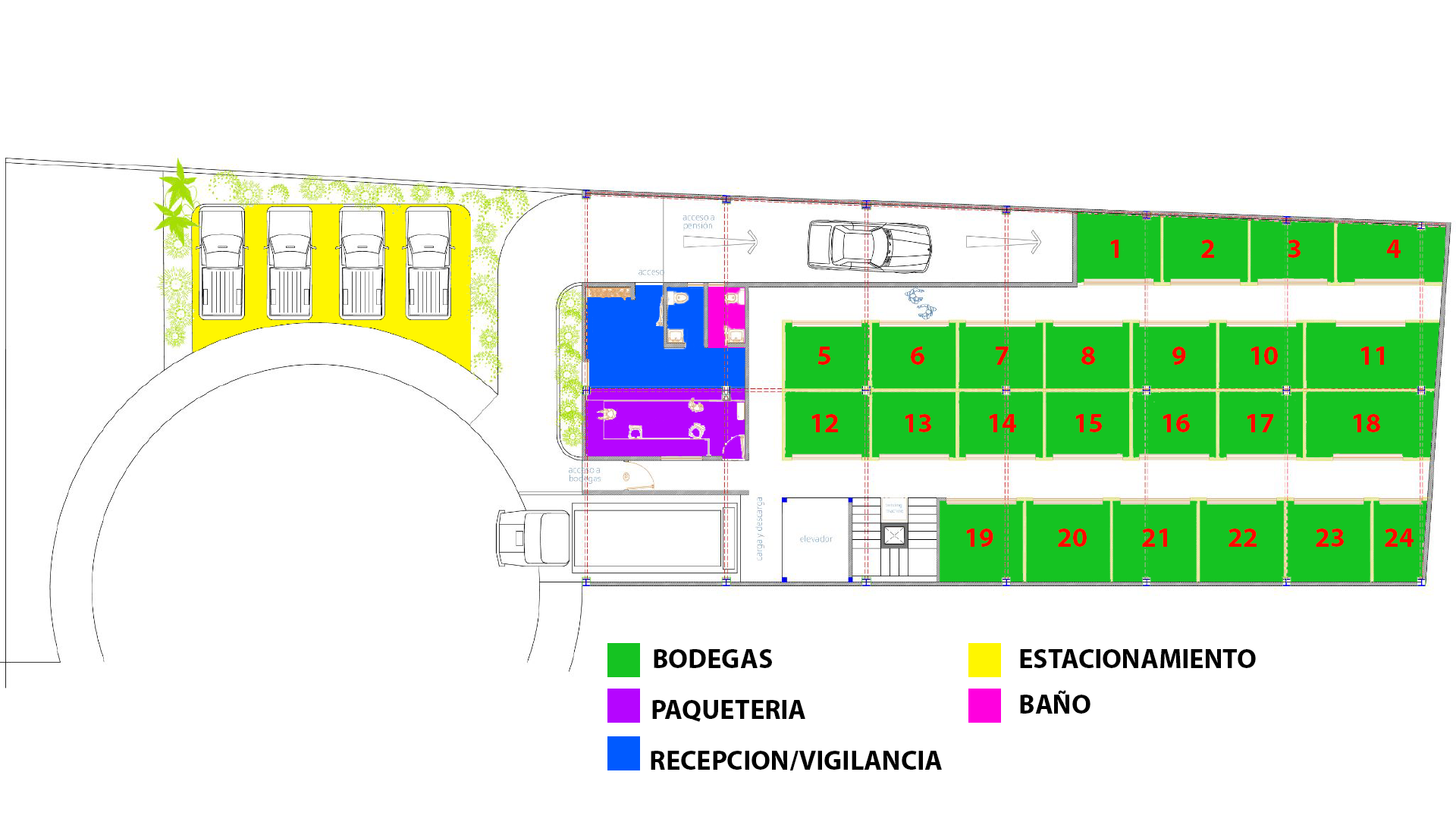 Mapa de Planta Baja